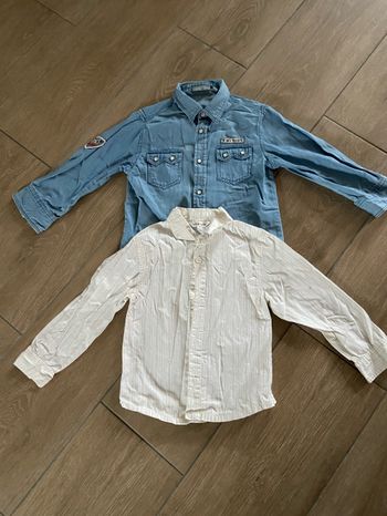 2 chemises ML 4 ans