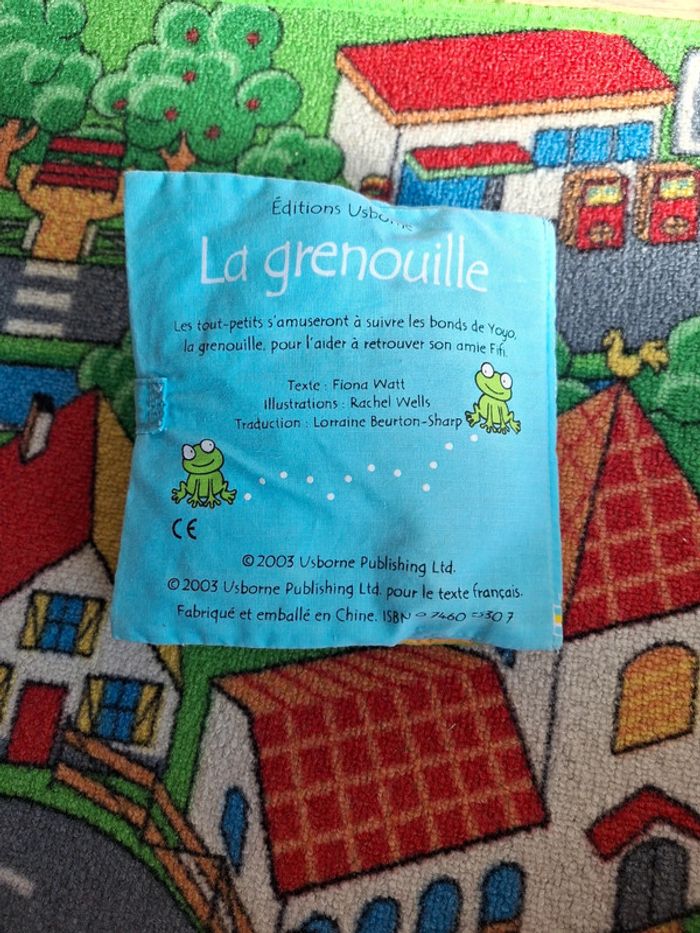 Livre Grenouille en tissu - photo numéro 2
