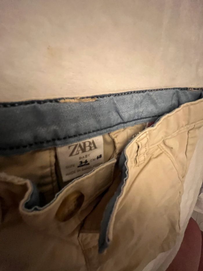 Short Zara 3-6 mois - photo numéro 2