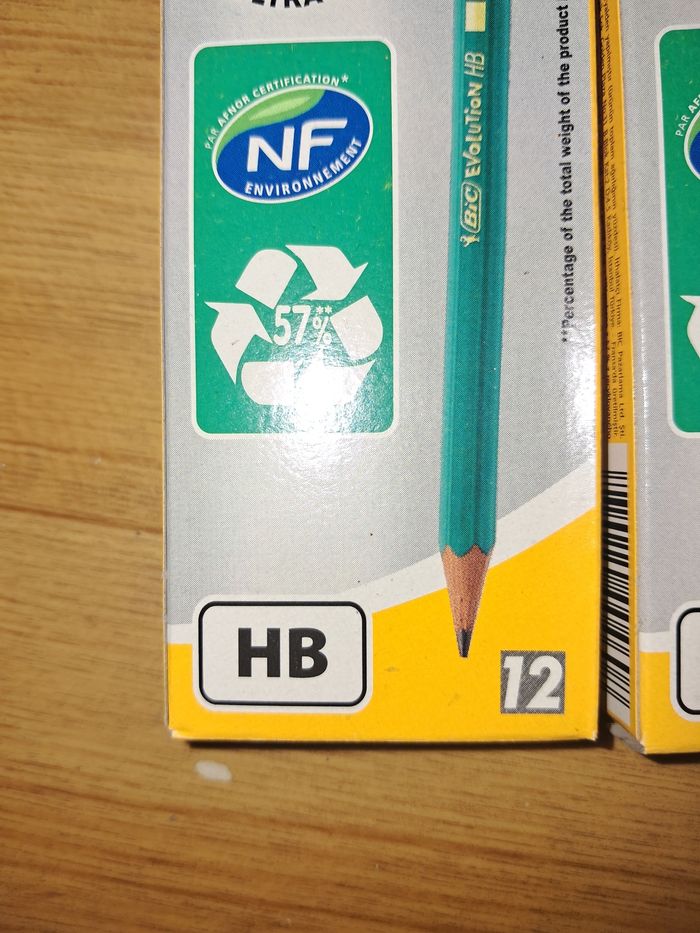 Lot de 72 crayons à papier BIC neufs 6 boites - photo numéro 3