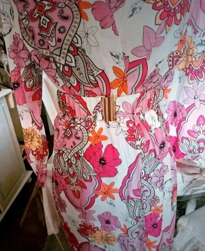 Robe longue porte feuille Taille M Neuve - photo numéro 4