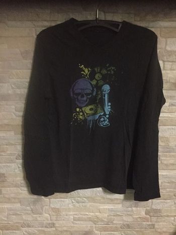 T-shirt noir TdeMort 36S