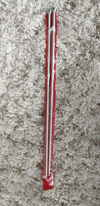 2 aiguilles à tricoter de 40cm, numéro 6.0mm