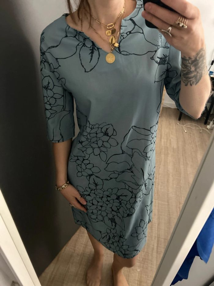 Robe bleu large taille s - photo numéro 3