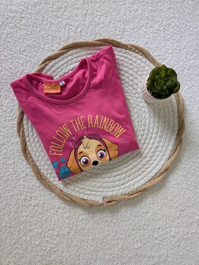 🌈 T-shirt pyjama Nickelodeon – 7 ans