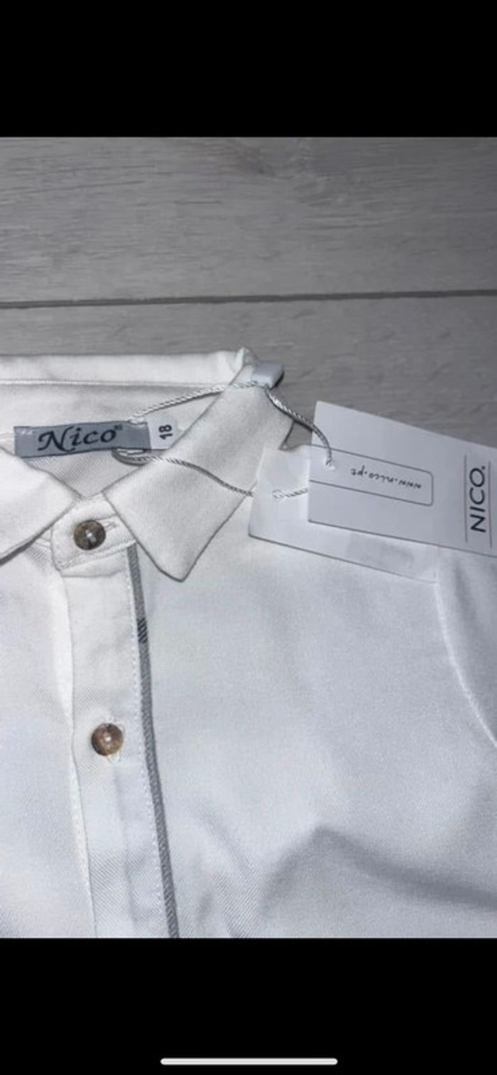 Ensemble chemise neuve avec étiquette + gilet tape à l’œil - photo numéro 4