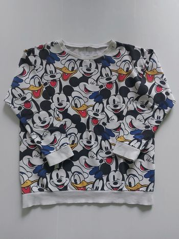 Sweat Mickey/Donald/Dingo taille L