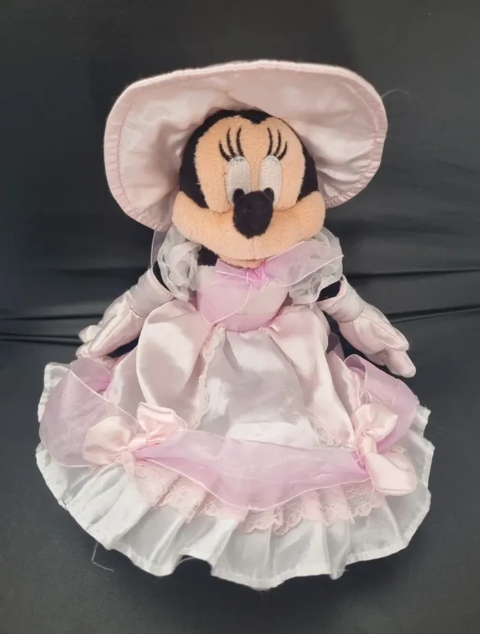 Peluche minnie mariée