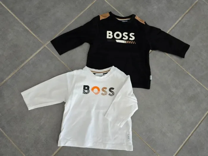 Lot de 2 tee shirts manches longues BOSS
