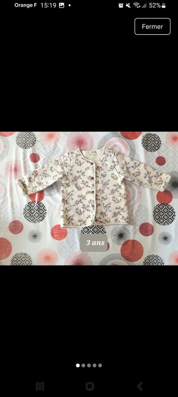 Gilet veste légère 👧 taille 3 ans