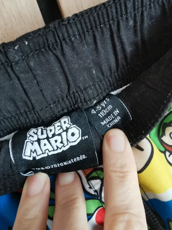 Maillot de bain Mario bros 4/5 ans - photo numéro 3