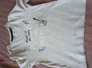 T-shirt fin, longues manches - Taille 6 ans