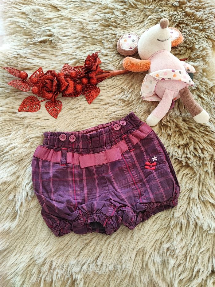Short violet Gémo 6 mois