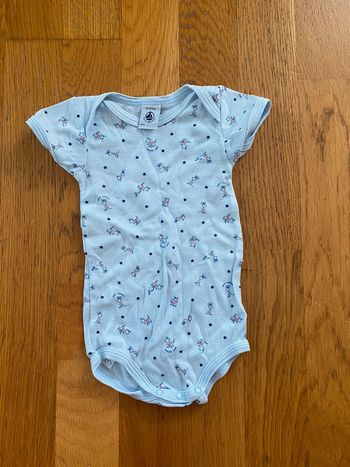 Body Petit Bateau souris 6 mois