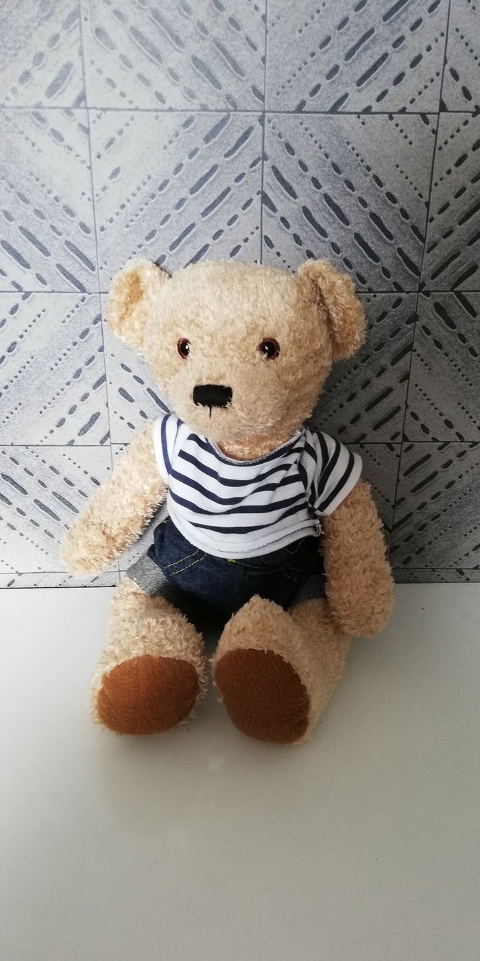 Peluche ours 35 cm - photo numéro 2