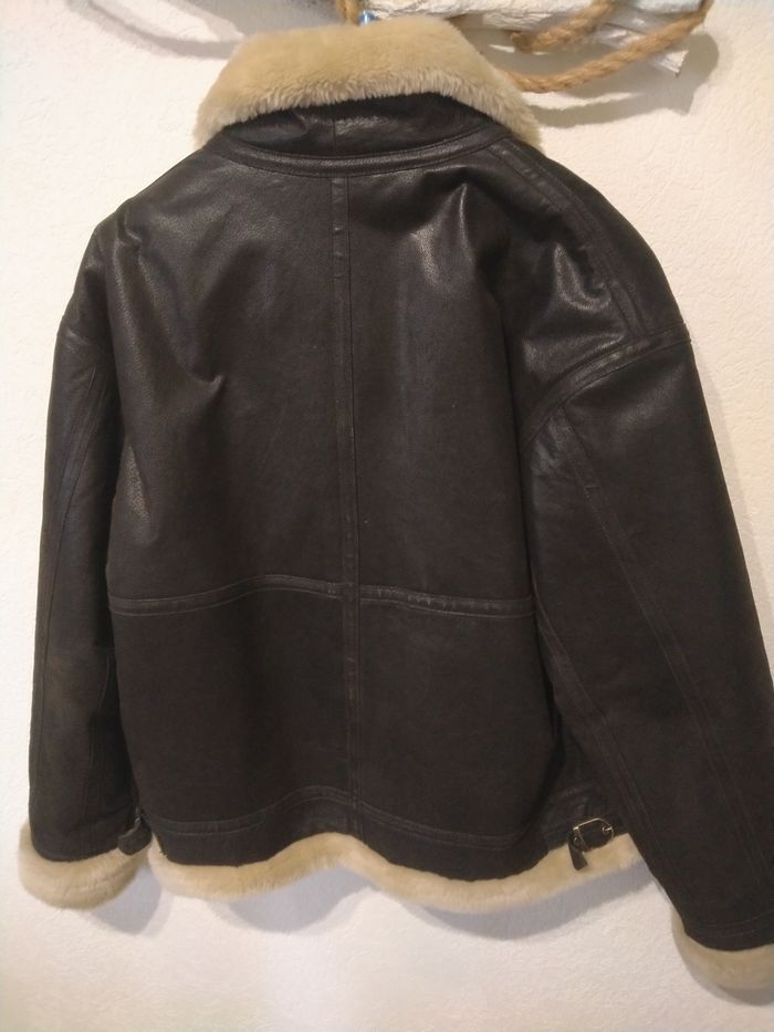 Blouson bombardier cuir - photo numéro 2