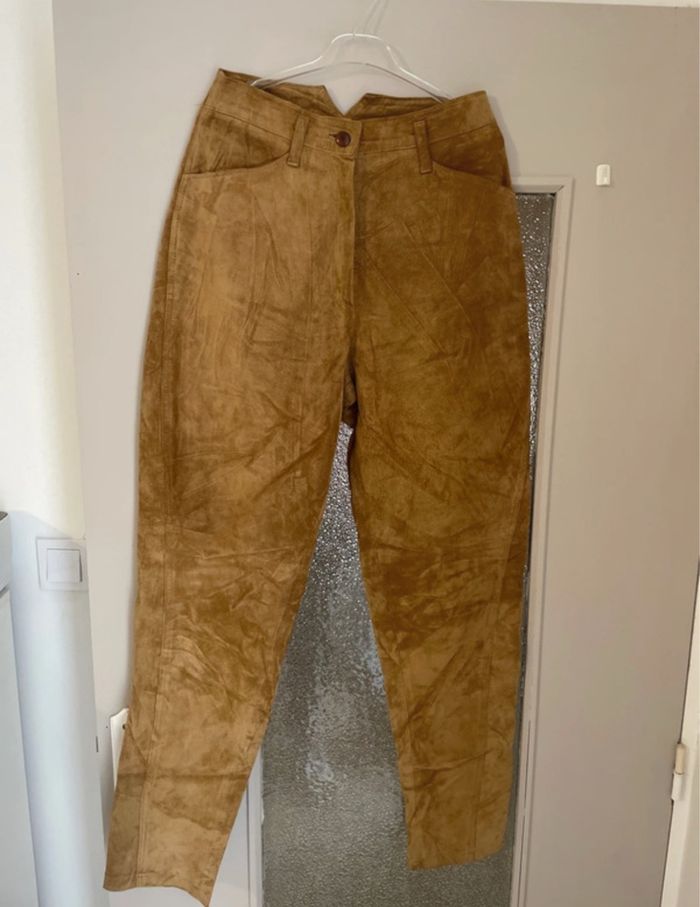 Pantalon droit marque André t.36 - photo numéro 6
