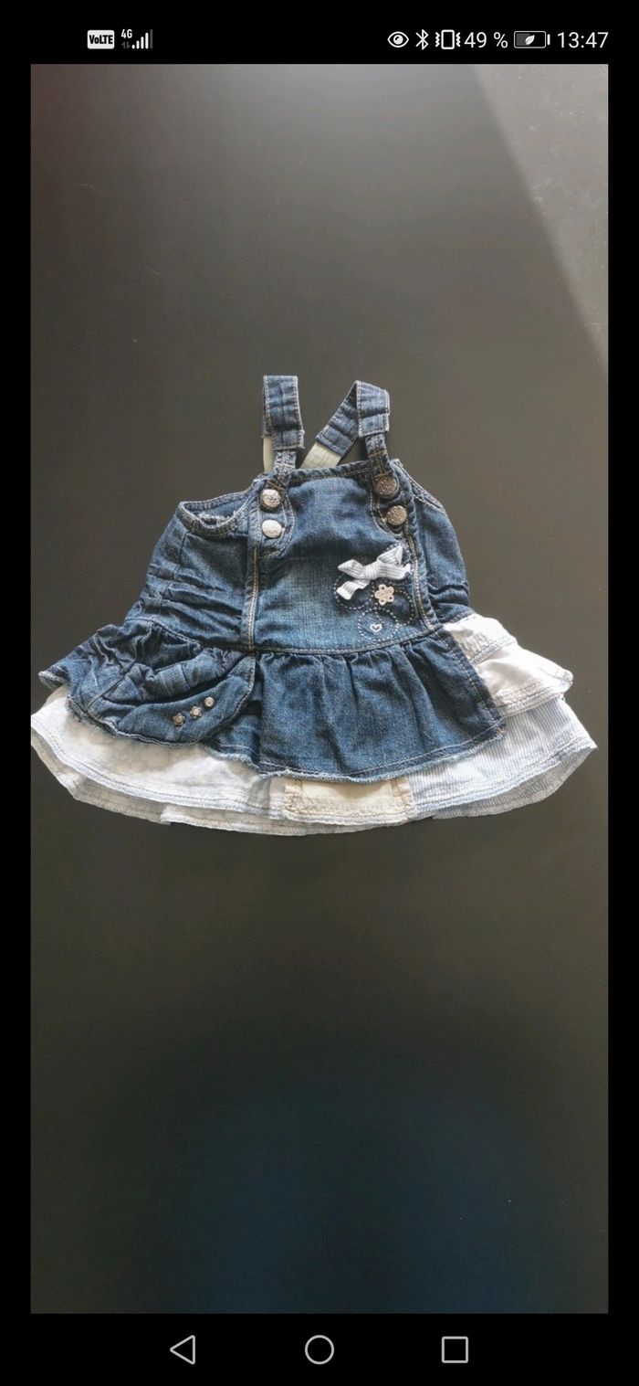 Robe en jean