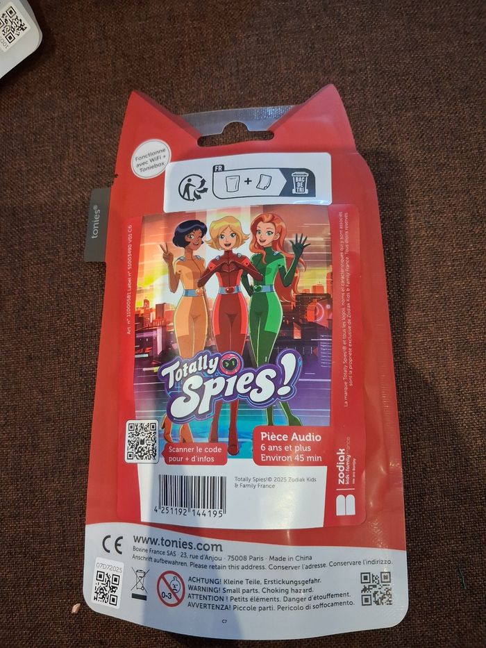 Tonies totally Spies - photo numéro 2