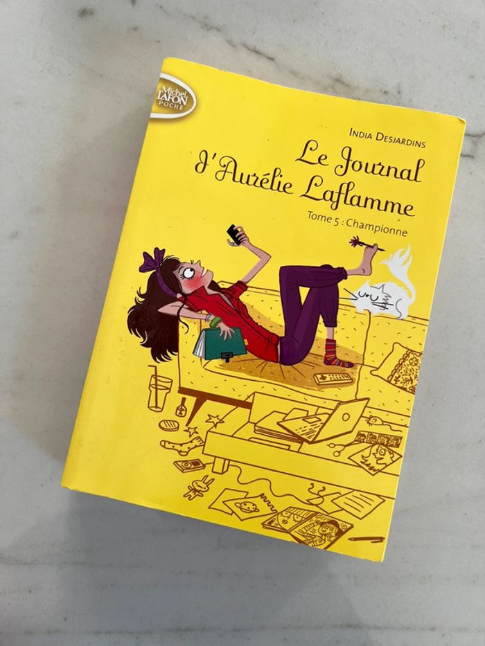 Livre « le journal d’aurelie laflamme » tome 5
