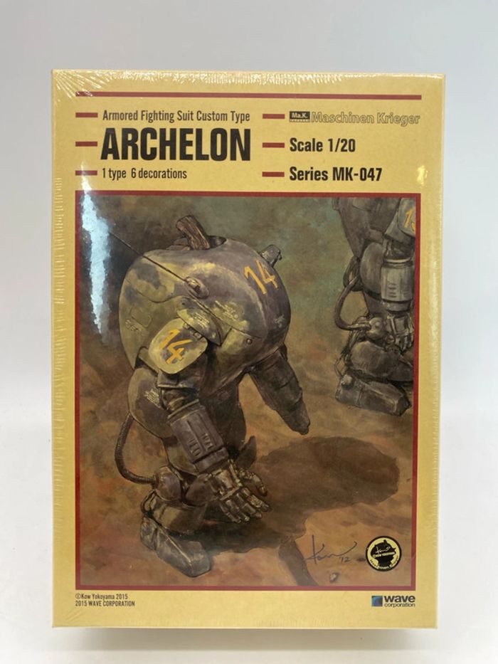 Maquette Hasegawa Maschienen Krieger Archelon