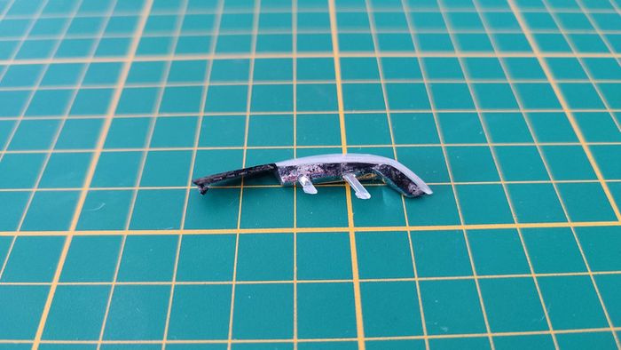 Phare avant droit pièce détachée miniature Burago Renault Megane Sport 1/18 1/18e 1/18ème #B52 - photo numéro 2