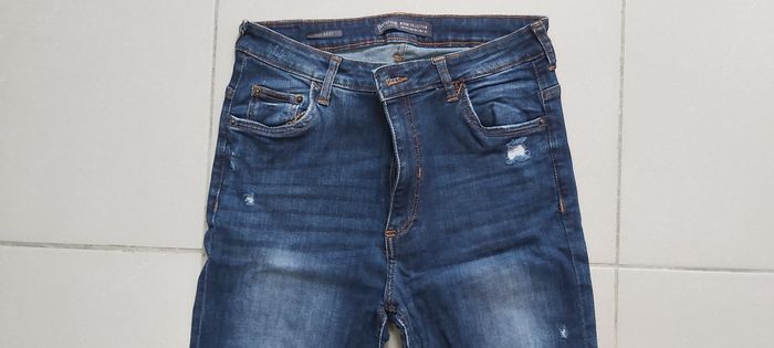 Jeans troué high waist 40 - photo numéro 4