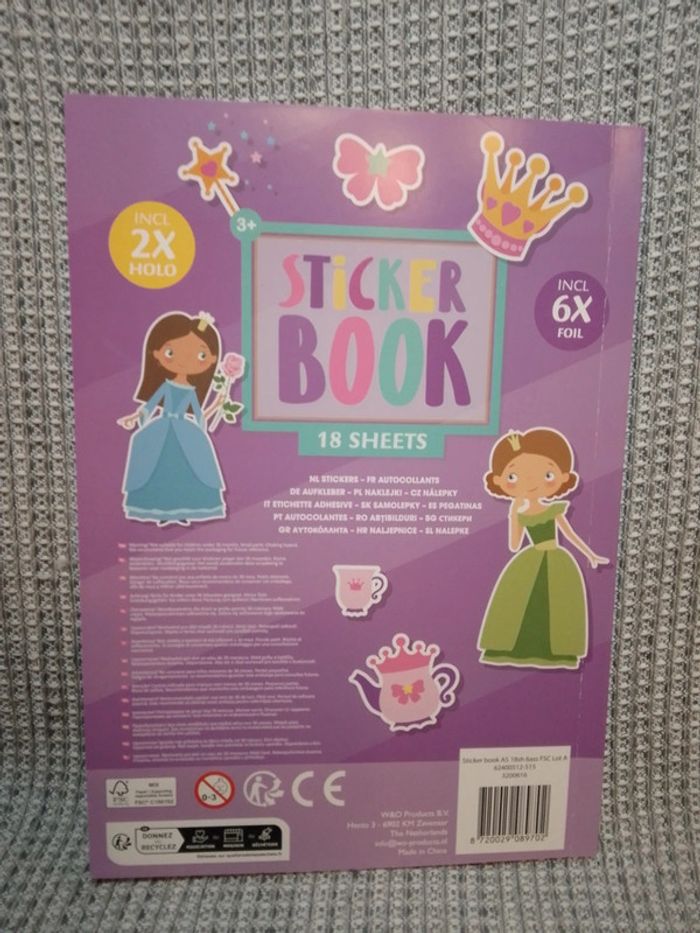 Sticker Book "Princesse" (cœur) - photo numéro 8