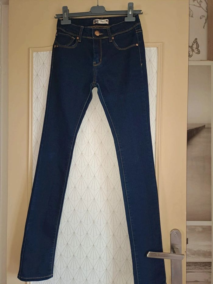 Jean fille 14 ans bleu jovial denim tmcomme neuf - photo numéro 6
