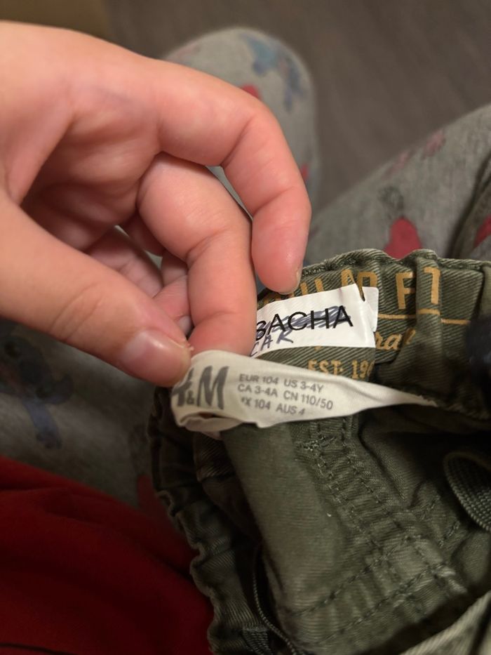 Pantalon vert classique garçon - photo numéro 7