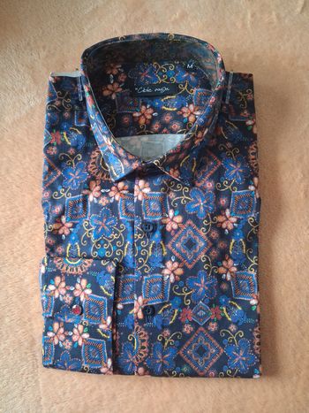 Chemise homme taille M motif floraux
