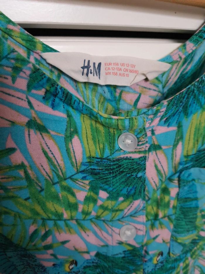 Chemise sans manche h&m 12/13 ans - photo numéro 2