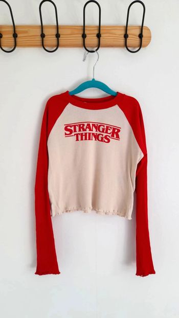 Tee-shirt court et manches longues H&M 10/12 ans