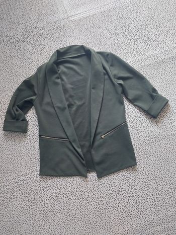 Blazer kaki chic & comfy – vraies poches zippées