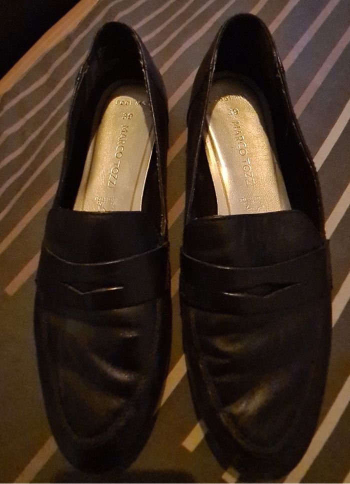 Mocassin cuir