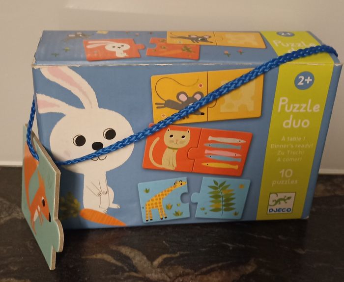Puzzle duo À table Djeco