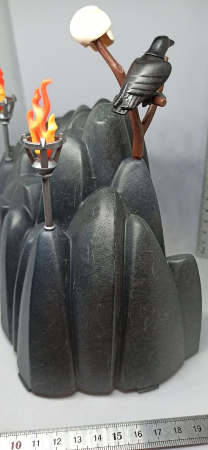 Décor paysage scène avec grotte et sorcière playmobil - photo numéro 16