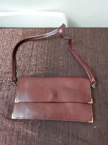 Pochette en cuir vintage