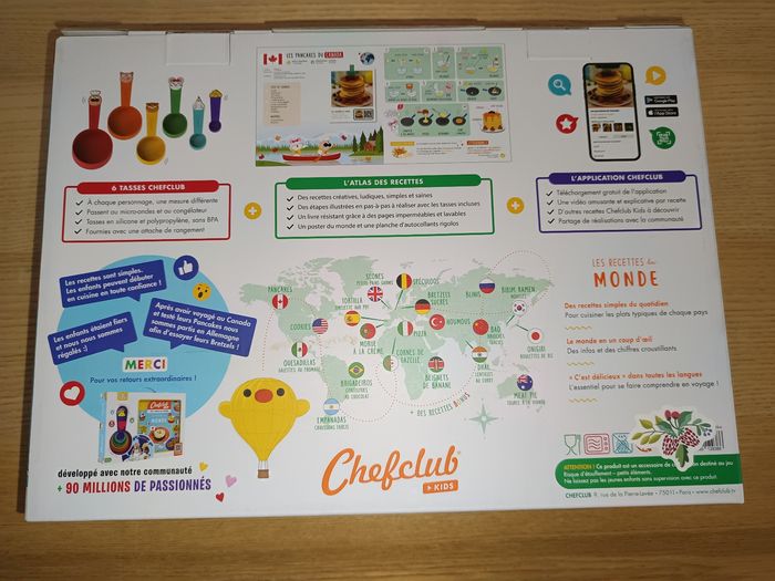 Chef club kids : les recettes du monde - photo numéro 2