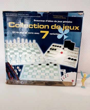 Kit de jeux en verre avec 7 variantes