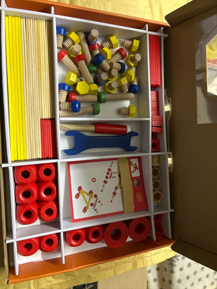 Coffret de construction Vilac neuf en bois - photo numéro 2