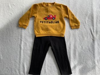 Ensemble pull pantalon chaussettes bébé garçon Ma boutique plus 23 mois