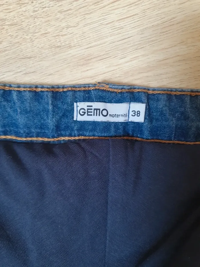 🌸 Short en jean 🌸 maternité grossesse 🌸 taille M/38 🌸 - photo numéro 7