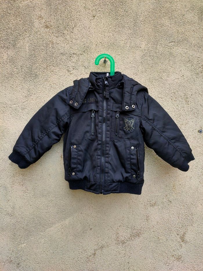 Manteau Noir Orchestra taille 2 ans