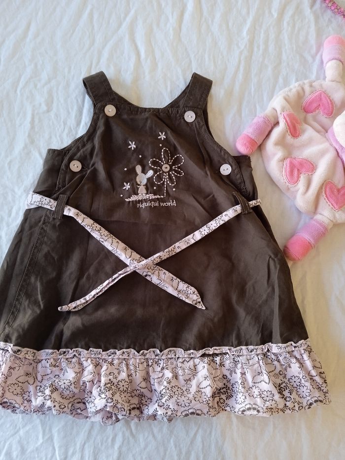 Robe et ceinture assortie