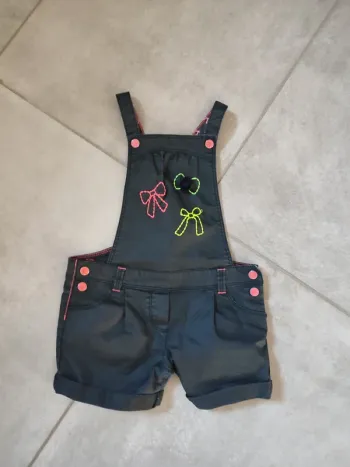 Salopette courte 5 ans