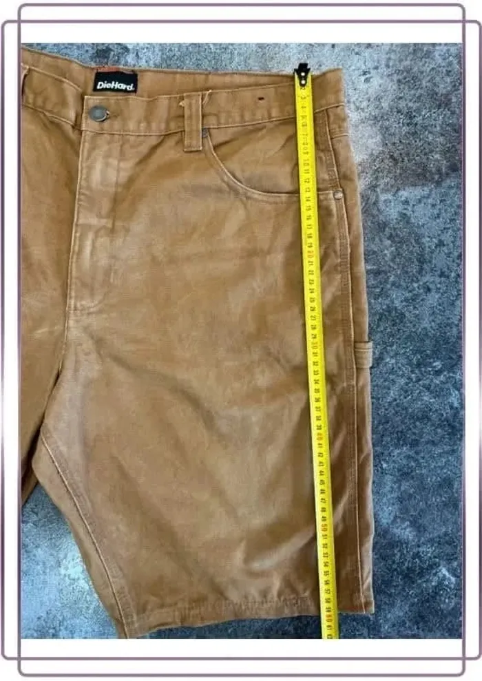 Short carpenter workwear homme DieHard 40x30 Pantaloncini carpentiere uomo Zimmermannsshorts Herren - photo numéro 4