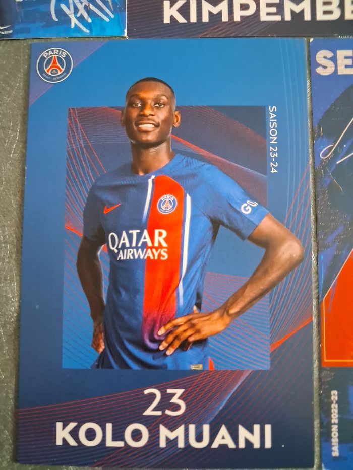 5 cartes joueurs PSG - photo numéro 5