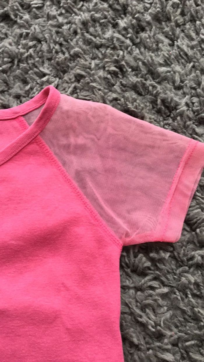 Tee-shirts rose 5 ans Kiabi - photo numéro 2