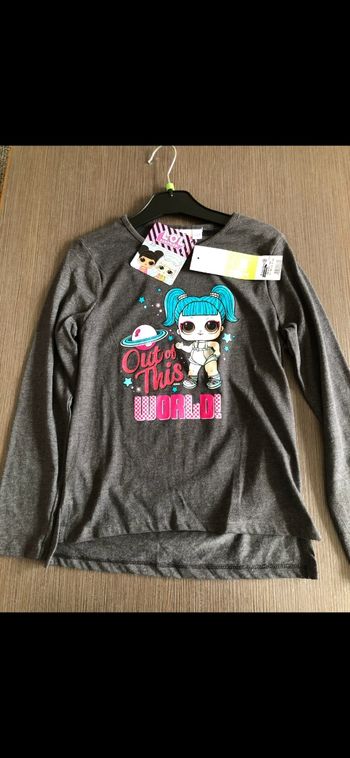 Tee shirt manches longues fille LOL surprise 10 ans 